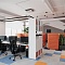 Создали современный офис с удобными зонами отдыха и гибкими рабочими местами